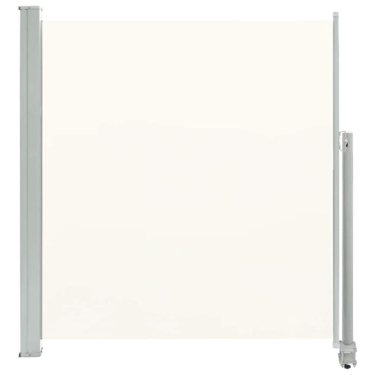 Vidaxl Toldo Lateral Retráctil Para Patio 140x300 Cm Crema_0