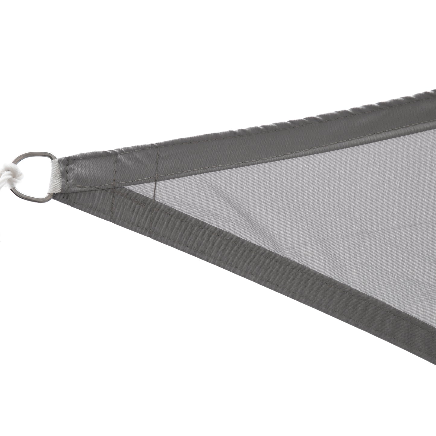 Outsunny Toldo Vela Triangular 5x5x5m Vela Sombra Para Terraza Jardín Camping_3