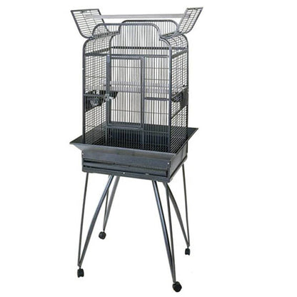 Strong Jaula Para Loros Villa Andrea Gris Silverstone 68x55x160 Cm_1