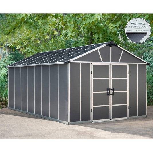 Caseta de jardín Yukon 519x332x252 cm Canopia by Palram