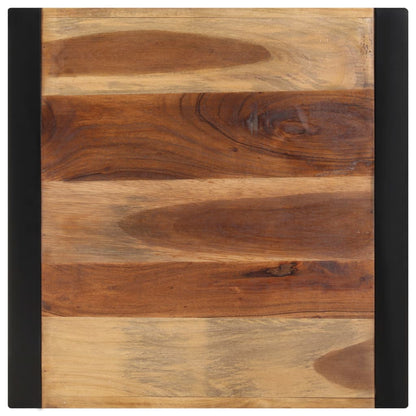 Mesa De Comedor Madera Maciza De Acacia 60x60x75 Cm_2