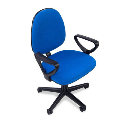 Silla De Oficina Danfer Pvc, Azul, 61 X 109 X 55cm_4