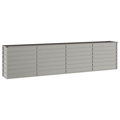 Arriate Oxidado De Acero Corten 320x40x77 Cm_2