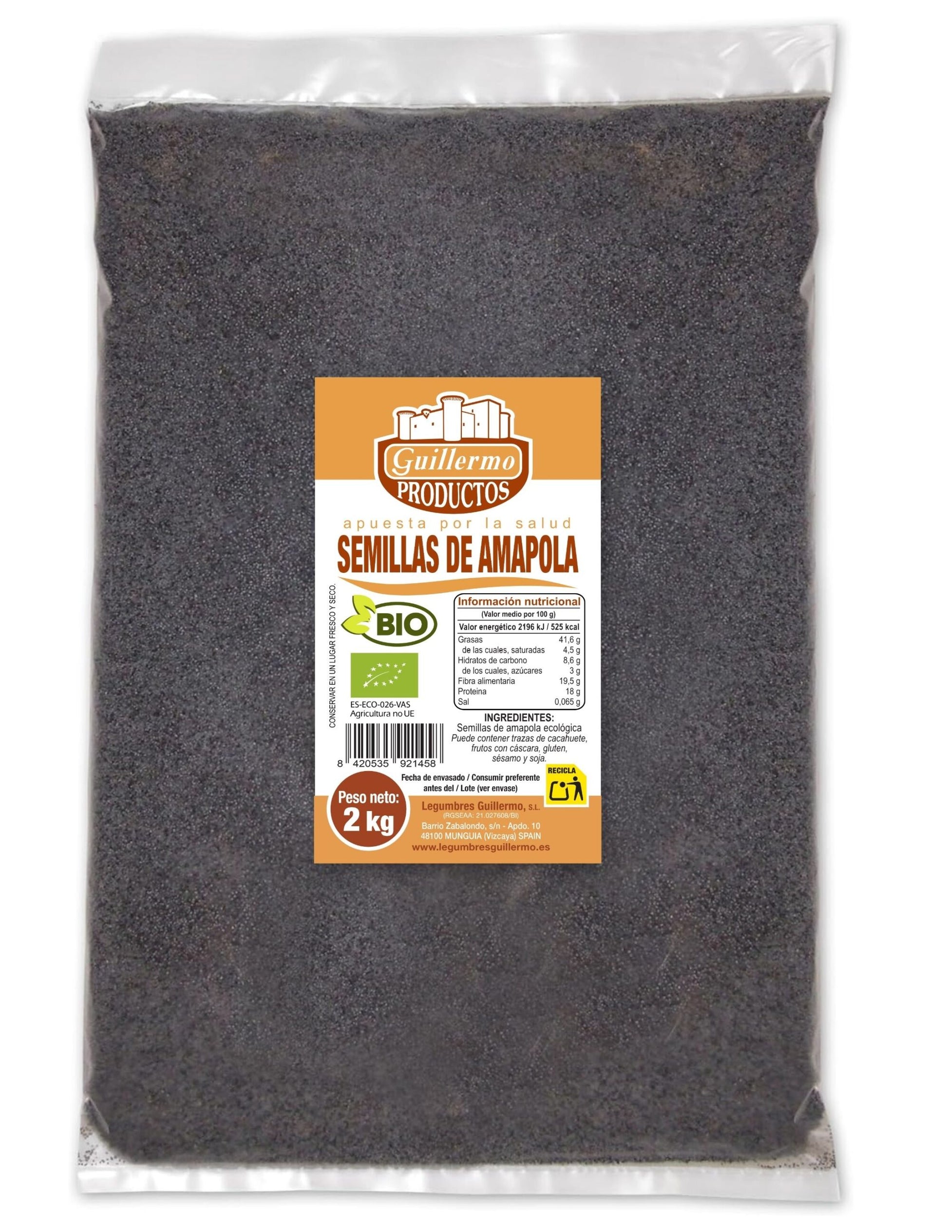 Semillas De Amapola Bio - 2 Kg_0