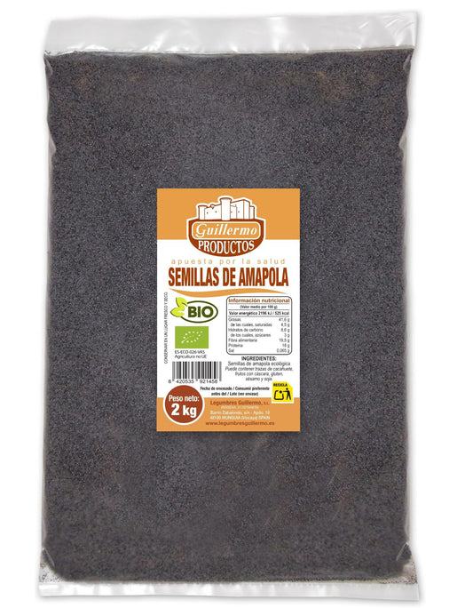 Semillas De Amapola Bio - 2 Kg_0