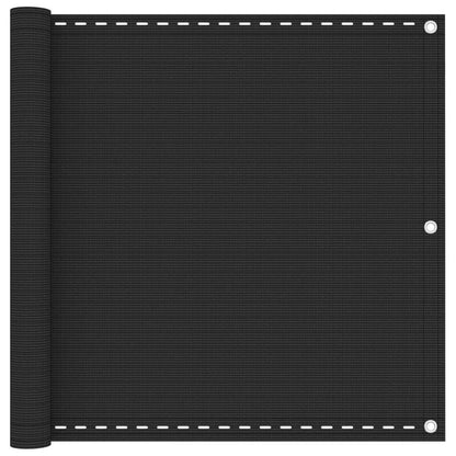 Vidaxl Toldo Para Balcón Hdpe 90x600 Cm Gris Antracita_0