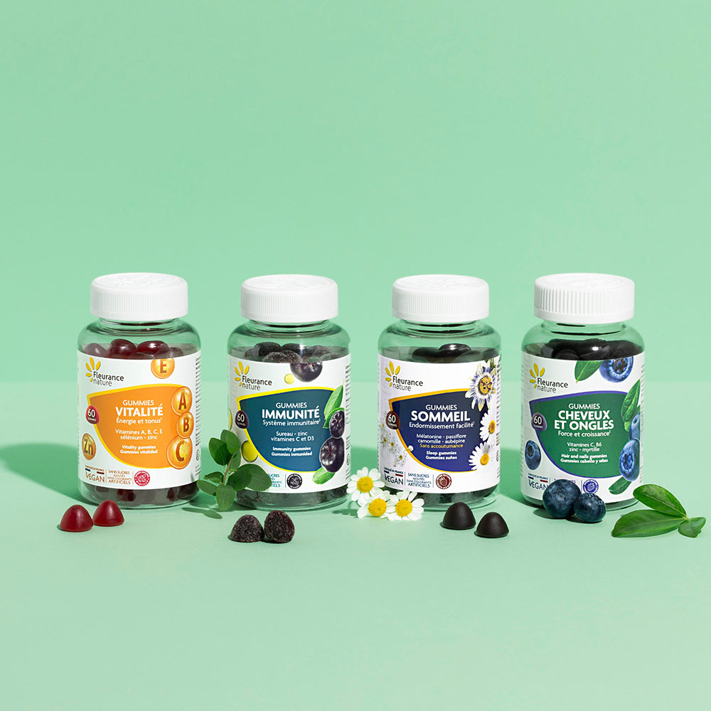 Gummies Vitalidad Fleurance Nature 60 Unidades_2