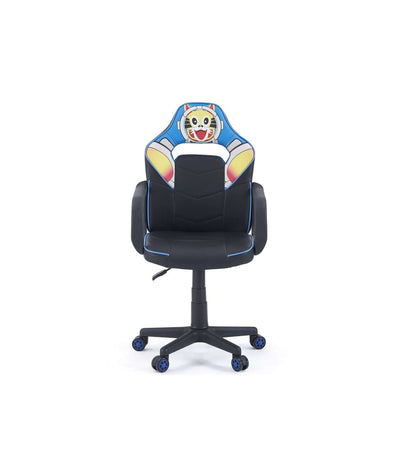 Sillon Giratorio Xtr Junior Cosmic Regulable En Altura En Símil Piel Negro/azul, 98-108 C_5