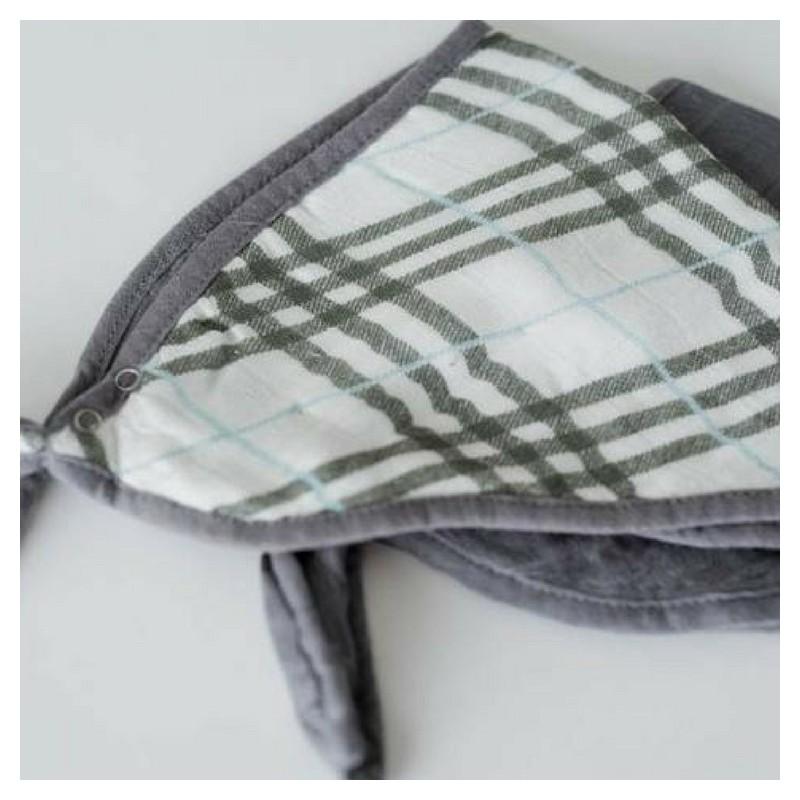 Baberos de Bambú Pendleton Plaid 2uds Little Unicorn