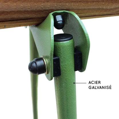 Estructura de columpio con Tobogán Figue Soulet