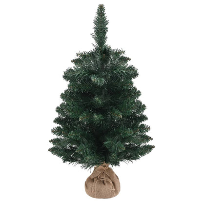 Vidaxl Árbol Navidad Artificial Con Soporte Pvc Verde 60 Cm_1