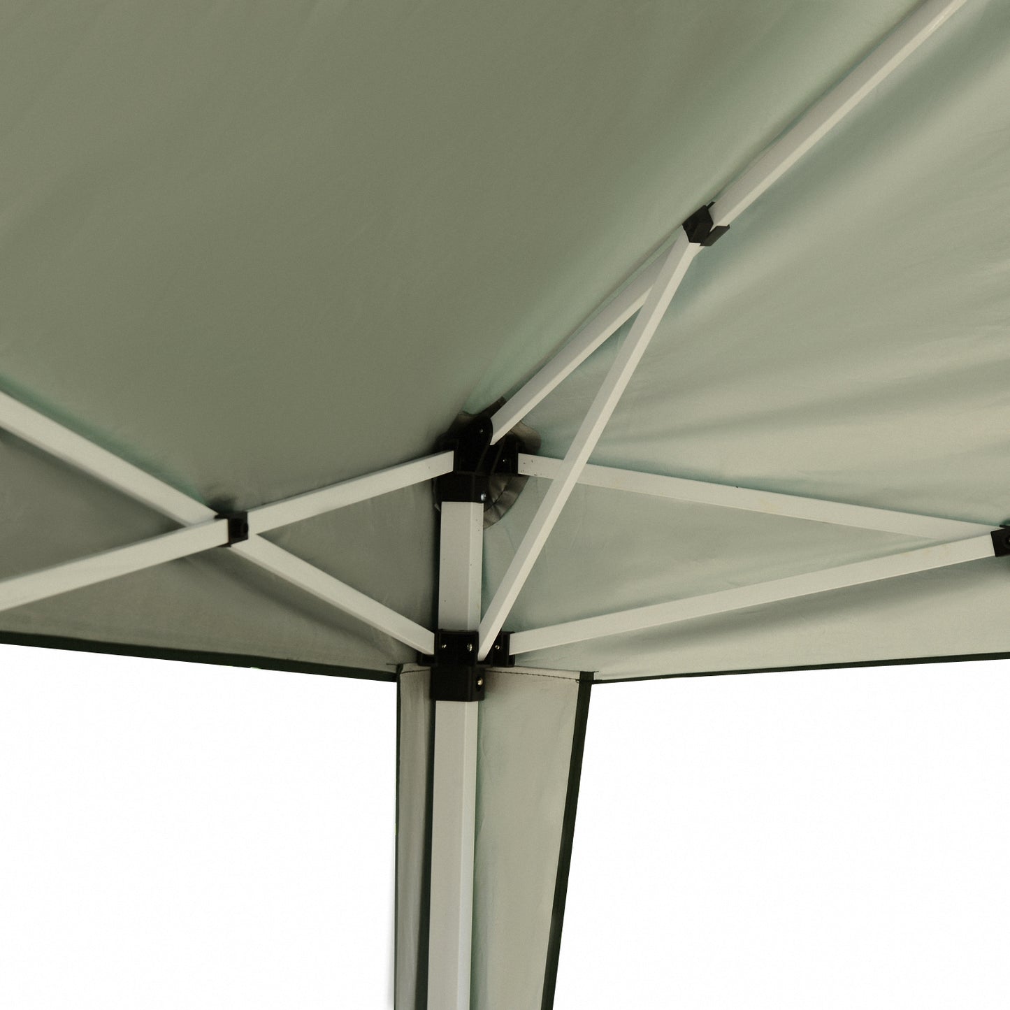 Outsunny Carpa Plegable 3x3 M Con Bolsa De Transporte Altura Ajustable Verde_3