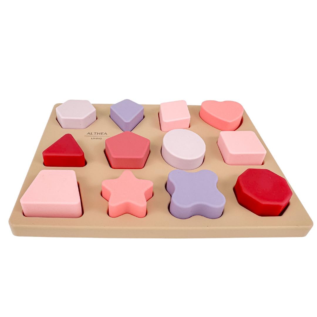 Puzzle Sensorial Para Bebé De Silicona Orgánica Althea Living Multicolor_0
