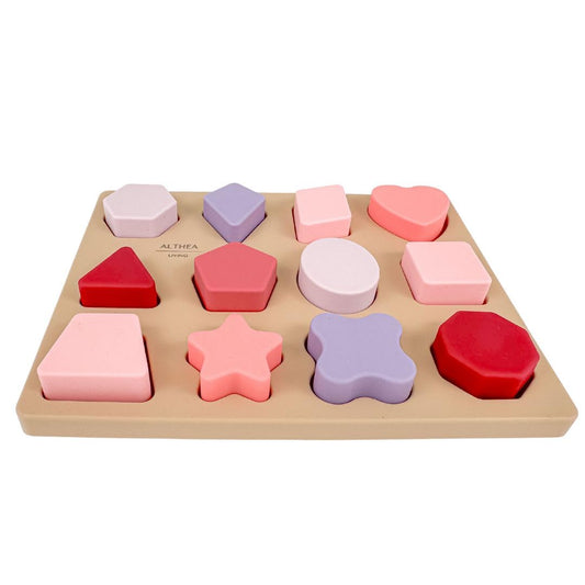 Puzzle Sensorial Para Bebé De Silicona Orgánica Althea Living Multicolor_0
