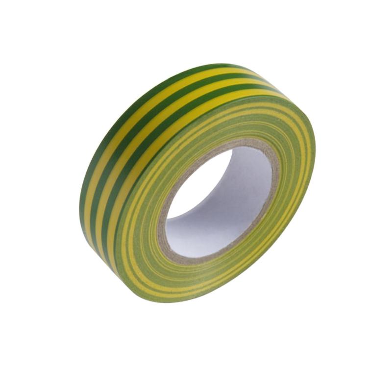 Cinta Aislante 20 M. X 19 Mm.  Amarilla / Verde Uso Doméstico_0