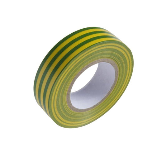 Cinta Aislante 20 M. X 19 Mm.  Amarilla / Verde Uso Doméstico_0