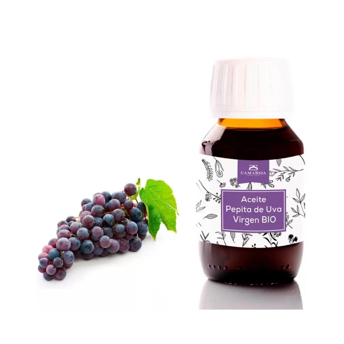 Aceite de pepita de uva Virgen BIO, 100ml. Camassia 100 ml