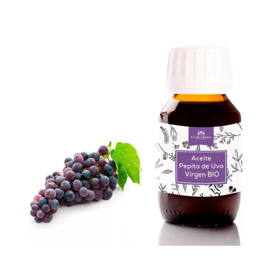 Aceite de pepita de uva Virgen BIO, 100ml. Camassia 100 ml