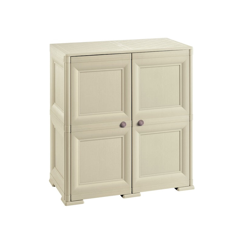4 Estanterías Modulares Con Soporte Para 48 Botellas Gris_0