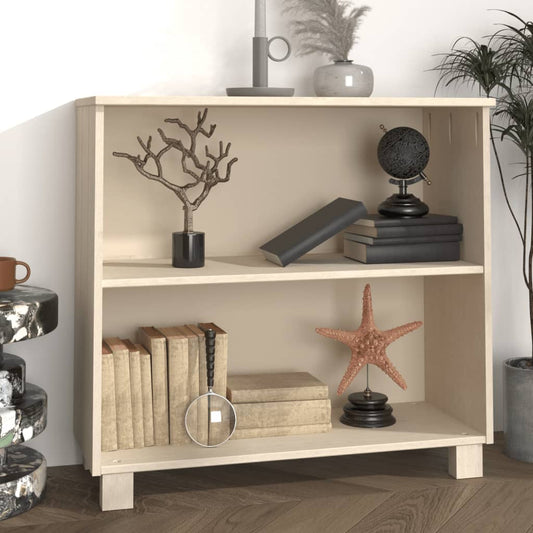 Aparador Hamar Madera De Pino Maciza Marrón Miel 85x35x80 Cm / Vetonek_0