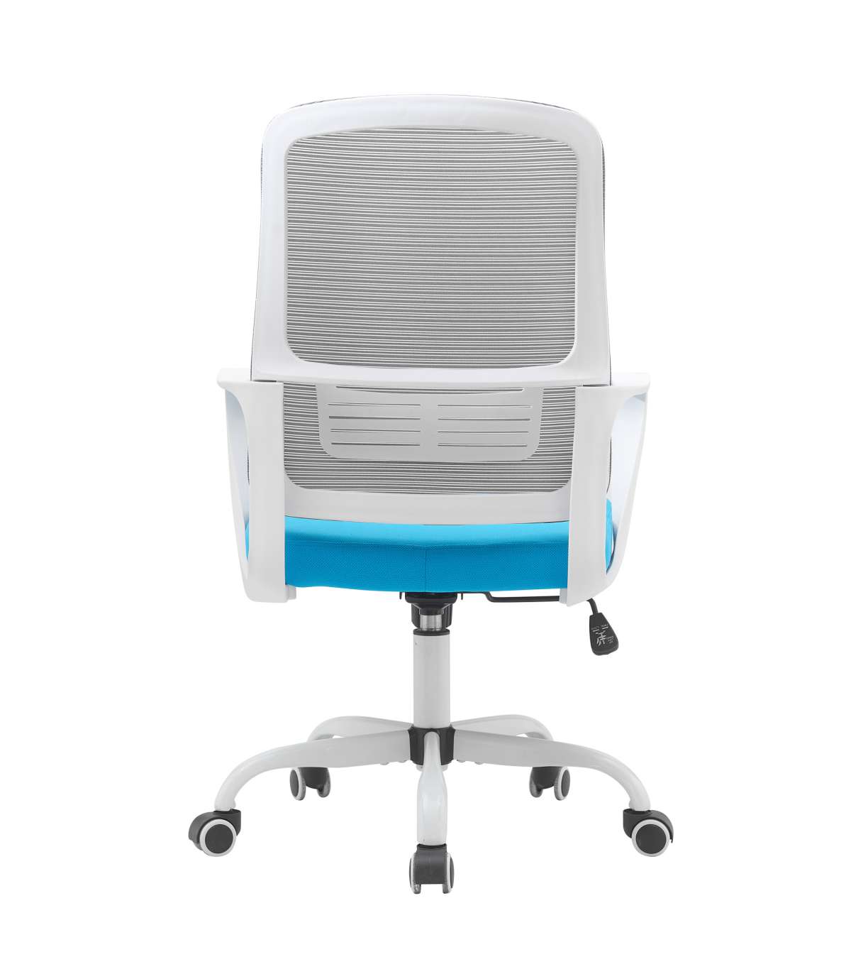 Silla Despacho Giratoria Elevable Acabado Gris/azul, 59m(ancho) 99/109cm(altura) 56cm(fond_2