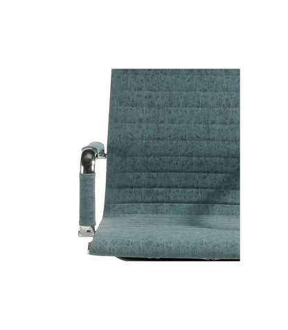 Silla Despacho Giratoria Elevable Acabado Azul Vintage, 60 Cm(ancho) 108-115 Cm(altura) 66 Cm(fondo)_2