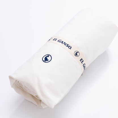 Sábana Bajera 200x200cm Blanca 100% Algodón 180tc. Confort Y Calidad Premium.