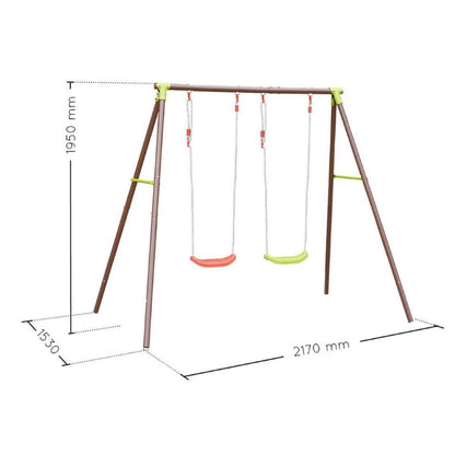 Columpio doble Malo Soulet