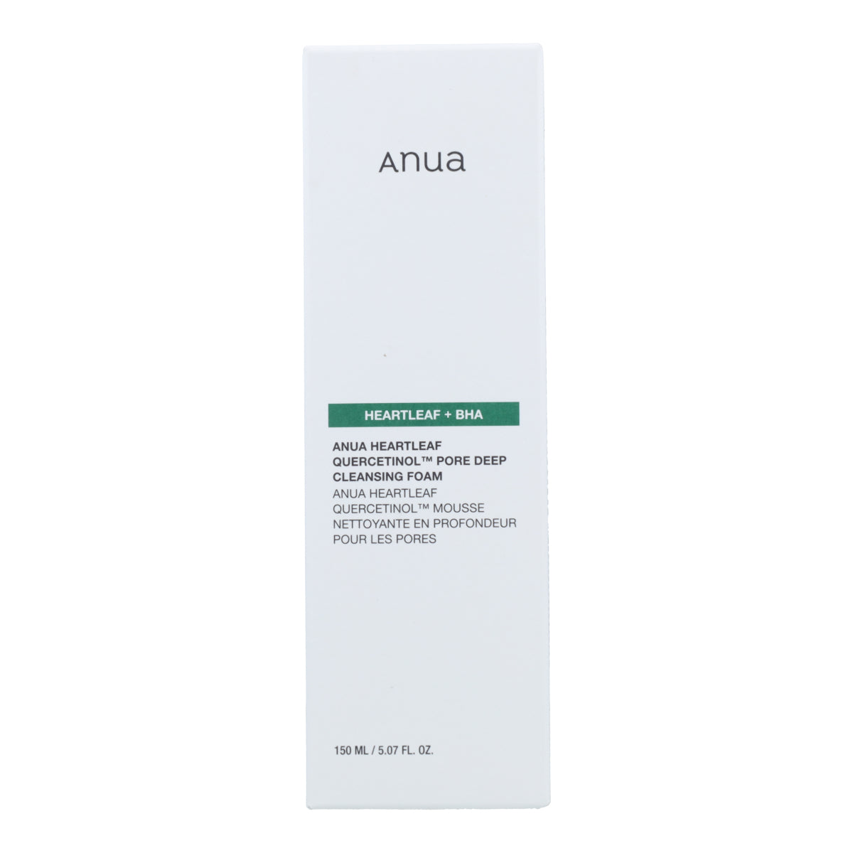 Espuma Limpiadora Heartleaf Quercetinol Pore Deep Cleansing Foam Anua 150 ml