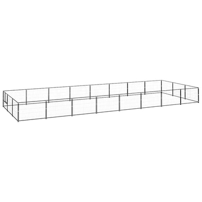 Perrera Acero 24 M² Negra_1