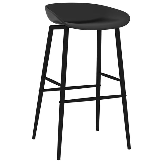 Taburetes De Cocina 4 Unidades Negro_0