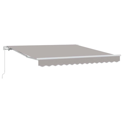 Toldo Retráctil Gris Claro 300 X 250 X 165 Cm_0