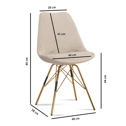 Silla De Comedor Contemporánea Y Elegante, Modelo Wl7.141_3