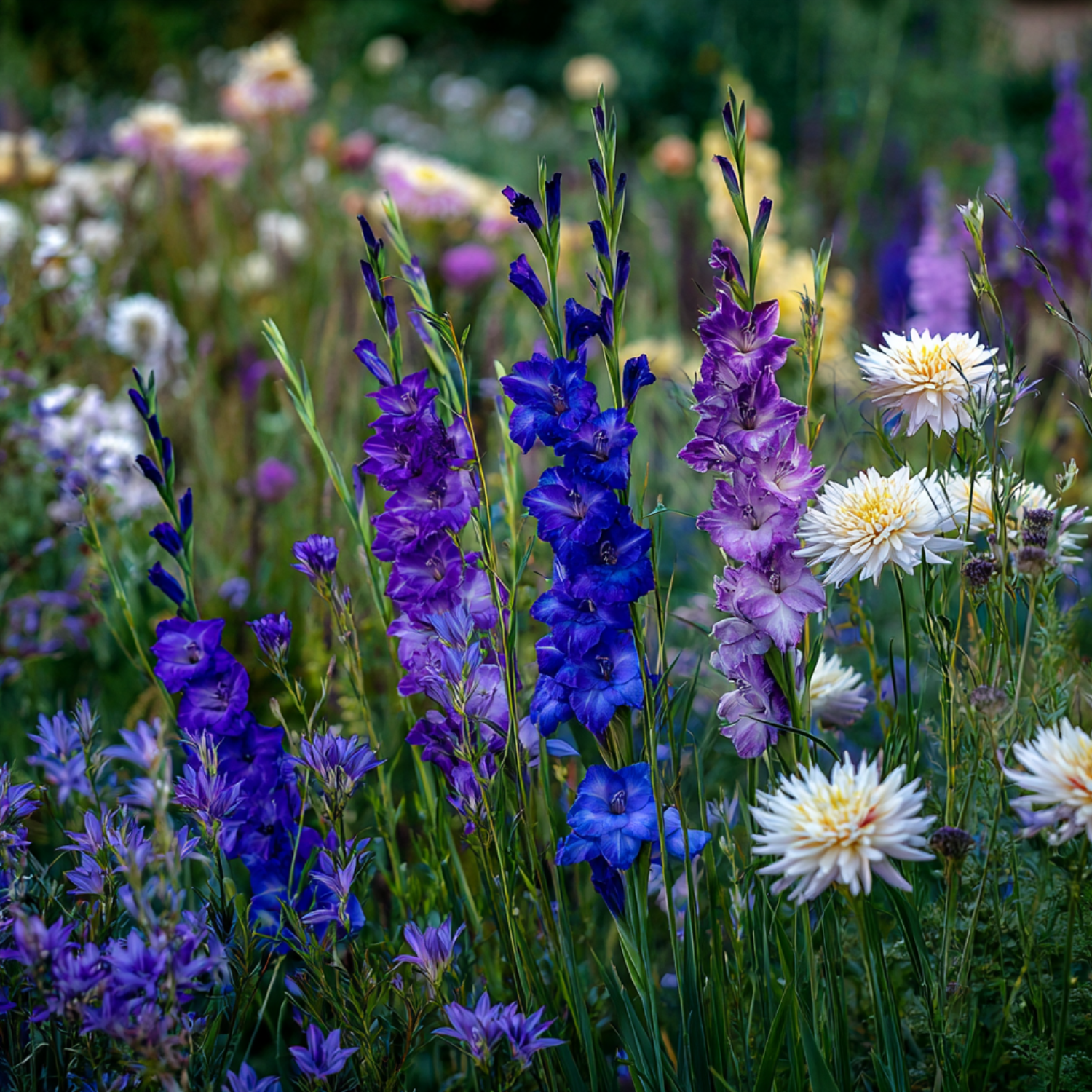 Mezcla De Bulbos De Flor Azul - 125 Pzs - Bulbos De Flores - Azul_1