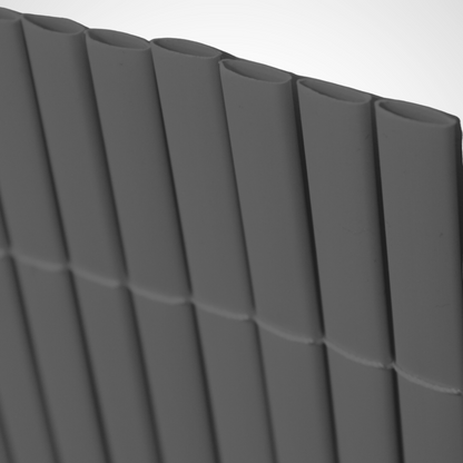 Cañizo Pvc Doble Cara| 1x3 M| Color Gris| Lamas 11 Mm| Composición 100% Pvc| Bridas De Sujeción Incluidas_4