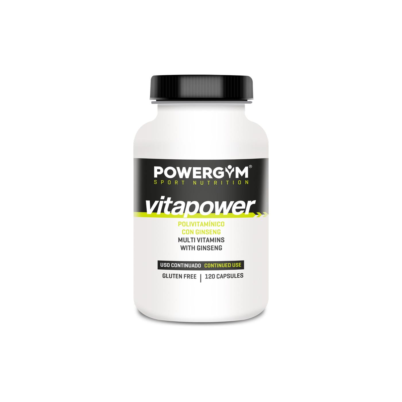 Polivitamínico deportivo Vitapower Powergym 120 cápsulas