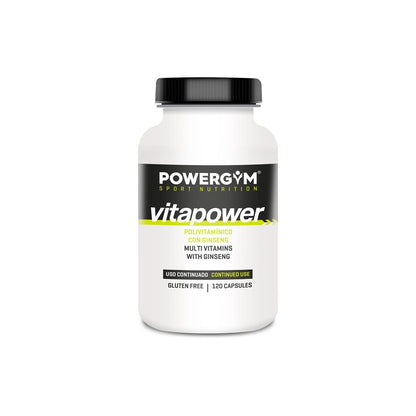 Polivitamínico deportivo Vitapower Powergym 120 cápsulas