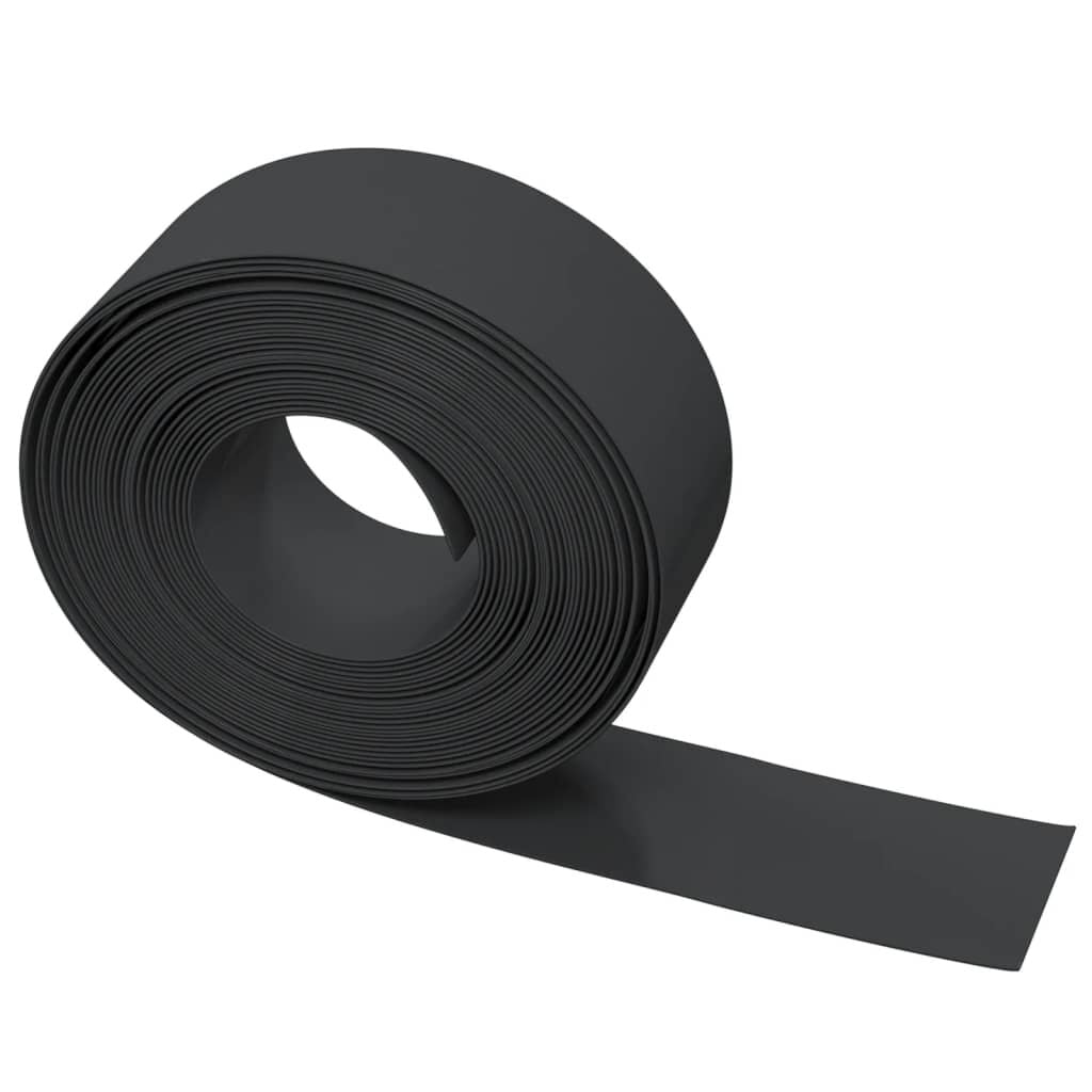 Vidaxl Borduras De Jardín 5 Uds Polietileno Negro 10 M 20 Cm_3