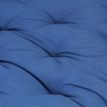Vidaxl Cojín Para Palés Algodón Azul Claro 120x80x10 Cm_5