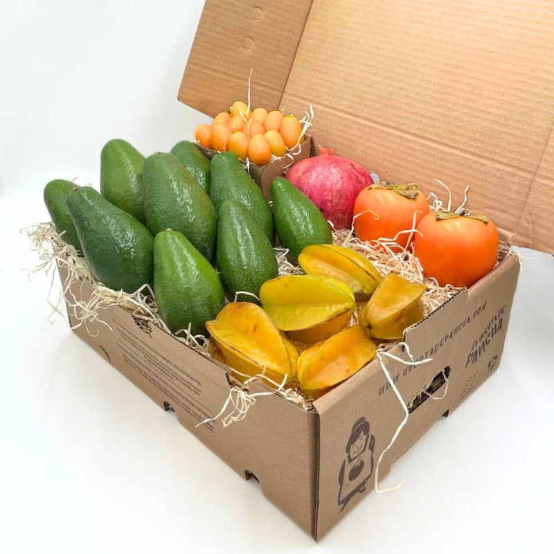 Cesta Frutas Tropicales Para Regalar de Málaga 5,5 Kg_0