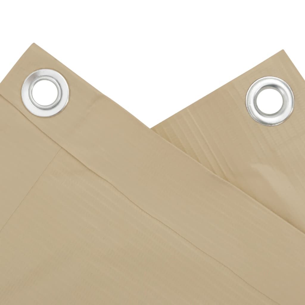 Vidaxl Toldo Para Balcón Tela Oxford Beige 75x300 Cm_4