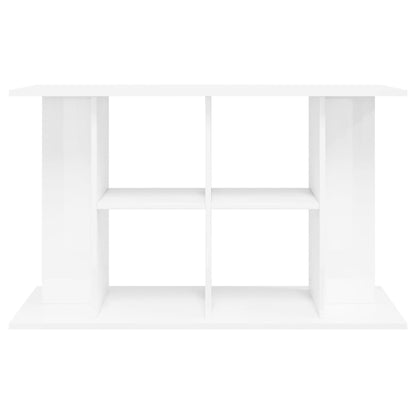 Vidaxl Soporte De Acuario Madera Ingeniería Blanco Brillo 100x40x60 Cm_3