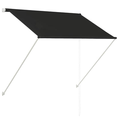Toldo Retráctil 150x150 Cm Gris Antracita_0