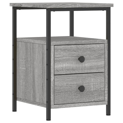 Mesitas Noche 2 Uds Madera Ingeniería Gris Sonoma 34x35,5x50 Cm_3