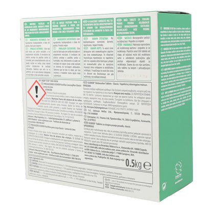 Pack 2x Lavavajillas para Máquina Classic Ecover 25 pastillas de 20g