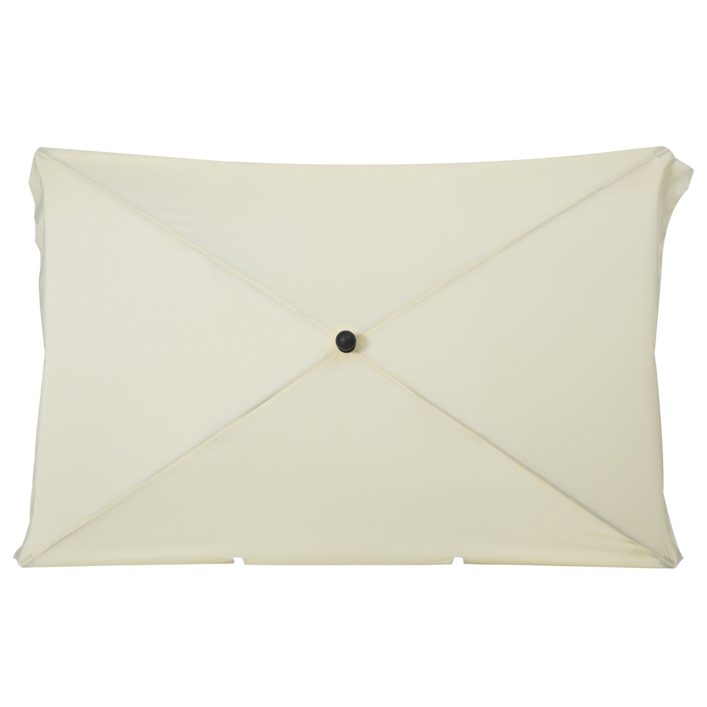 Outsunny Sombrilla De Jardín De Aluminio 2x1,3x2,5 M Beige_3
