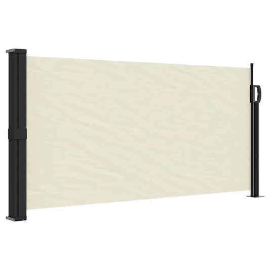 Vidaxl Toldo Lateral Retráctil Crema 100x500 Cm_0