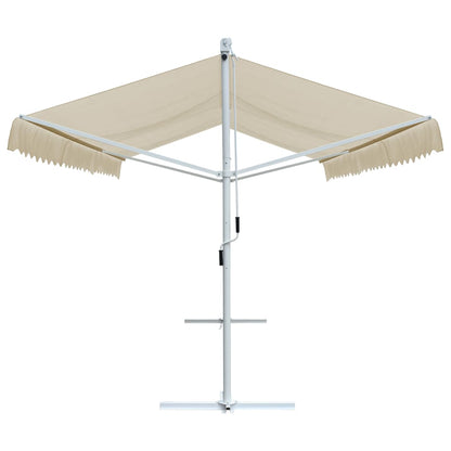 Toldo De Pie Independiente Color Crema 600x300 Cm_2