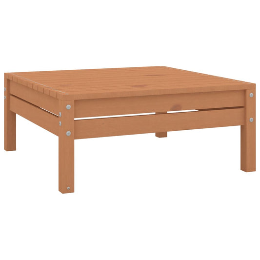 Juego Muebles De Jardín 4 Pzas Madera Maciza Pino Marrón Miel / Vetonek_0