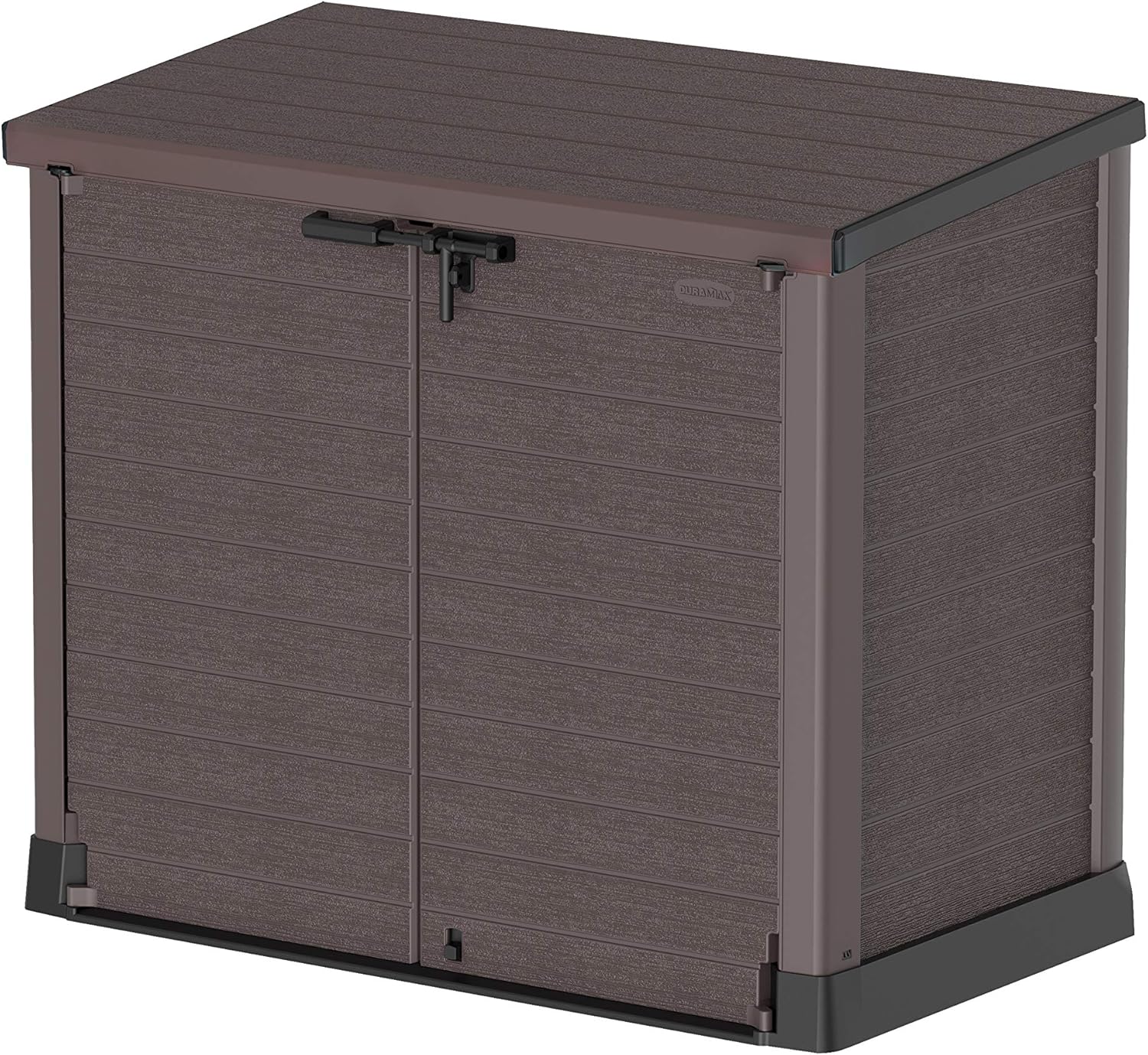 Duramax - Arcón Cubre Cubos Exterior - 1200 L - Pvc - Color Marrón -  -_0